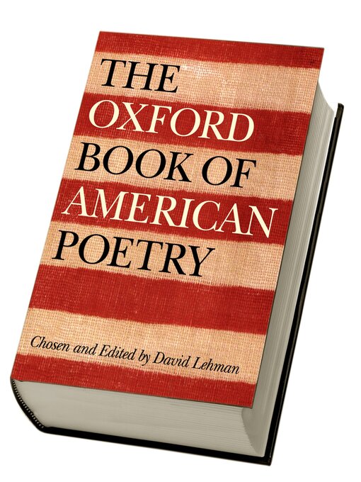 Title details for The Oxford Book of American Poetry by David Lehman - Available